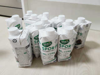 셀렉스스포츠 셀렉스 스포츠 드링크 초콜릿 _ 330ml x 12팩 — 5점을 준 리뷰어가 2020년 10월 올린 사용 사진