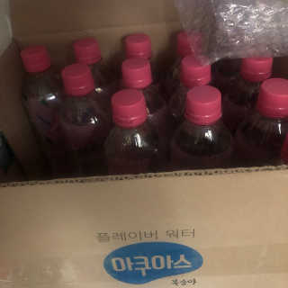 아쿠아스 플레이버워터 ★[아쿠아스] 복숭아 플레이버워터 1BOX 20개입★ — 5점을 준 리뷰어가 2020년 5월 올린 사용 사진
