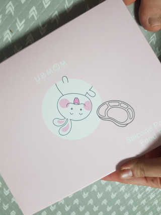 유비맘 캐릭터 실리콘 흡착 식판_색상 랜덤발송 — 5점을 준 리뷰어가 2020년 4월 올린 사용 사진