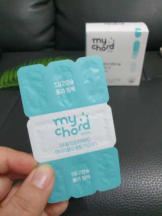JW중외제약 마이코드 알티지 오메가3 1000 mg — 5점을 준 리뷰어가 2020년 8월 올린 사용 사진