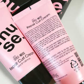 ATS스타일 뮤즈 ATS 스타일 뮤즈 리페어 컬 크림 50ml X 2EA — 5점을 준 리뷰어가 2020년 10월 올린 사용 사진