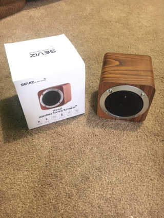 SEVIZ MINI10W 레트로 블루투스 스피커 — 5점을 준 리뷰어가 2020년 9월 올린 사용 사진