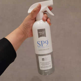 SP9 스프레이형 프리미엄 살균소독제 500ml+100ml — 5점을 준 리뷰어가 2020년 12월 올린 사용 사진