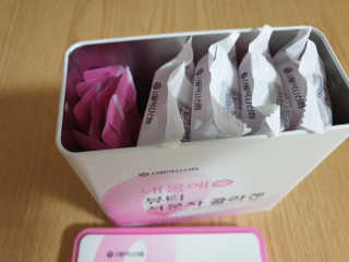 서울약사신협_내몸애뷰티저분자콜라겐_2.5g 50포 — 5점을 준 리뷰어가 2020년 4월 올린 사용 사진