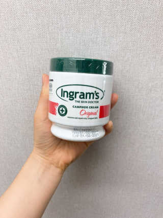 인그람스 캠퍼 크림 오리지널 300ml — 5점을 준 리뷰어가 2020년 4월 올린 사용 사진