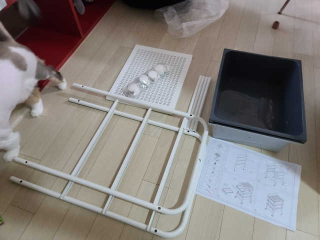 바네스데코 3단 이동식 트롤리 수납함 정리함 리뷰 사진