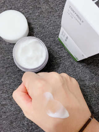 토니모리 더 그린티 트루바이옴 수분크림 — 5점을 준 리뷰어가 2020년 9월 올린 사용 사진