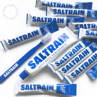 솔트레인 SALTRAIN 그레이 솔트 덴탈 케어 세트 — 5점을 준 리뷰어가 2020년 10월 올린 사용 사진