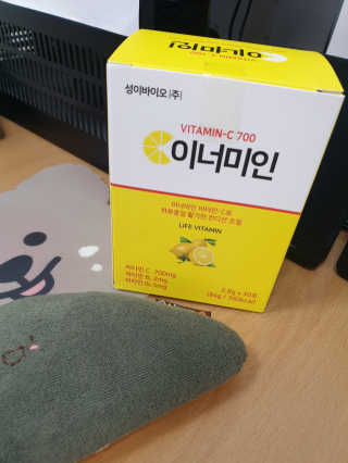 이너미인 VITAMIN-C 700 — 5점을 준 리뷰어가 2020년 10월 올린 사용 사진