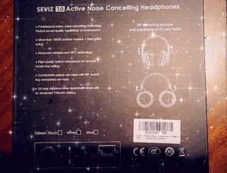 SEVIZ Bluetooth Headphones 10 3color — 5점을 준 리뷰어가 2020년 5월 올린 사용 사진