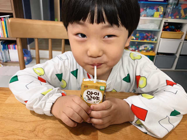 아이꼬야 유기농 베이비주스 배도라지 12입 리뷰 사진