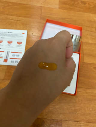 메디페르 [ 1+1 ] 루테인앰플세트 1개 + 루테인크림 50ml 1개 — 5점을 준 리뷰어가 2020년 10월 올린 사용 사진