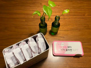 서울약사신협_내몸애뷰티저분자콜라겐_2.5g 50포 — 5점을 준 리뷰어가 2020년 4월 올린 사용 사진