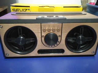 SEVIZ RETRO20W 레트로 블루투스 스피커 — 5점을 준 리뷰어가 2020년 10월 올린 사용 사진
