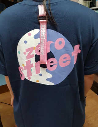 제로스트릿 ZERO STREET - BACK DONUT T-SHIRT 7 COLOR — 4점을 준 리뷰어가 2020년 7월 올린 사용 사진