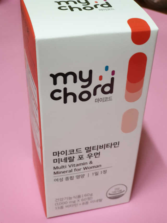마이코드 멀티비타민미네랄 포 우먼 리뷰 사진