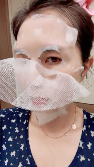 비피도랩 프로클리닉 폴루션에이징 프로텍트 마스크 — 5점을 준 리뷰어가 2020년 8월 올린 사용 사진