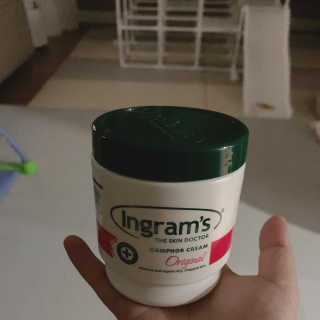 인그람스 캠퍼 크림 오리지널 300ml — 2점을 준 리뷰어가 2020년 4월 올린 사용 사진