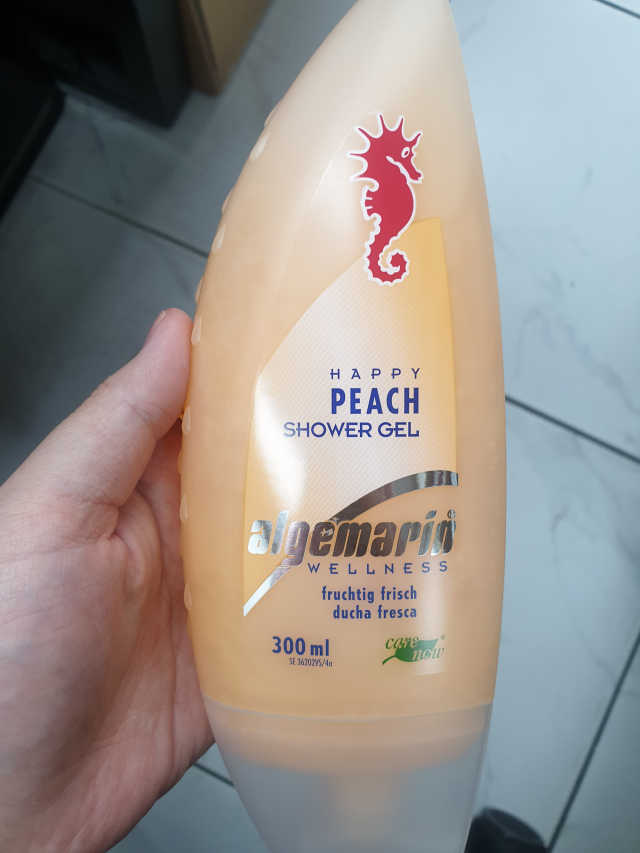 알게마린 해피피치 샤워젤 리뷰 사진