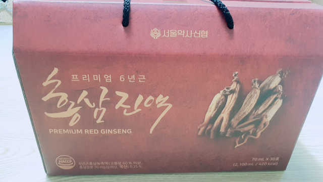 서울약사신협_프리미엄 6년근 홍삼진액_70mlx30포 리뷰 사진