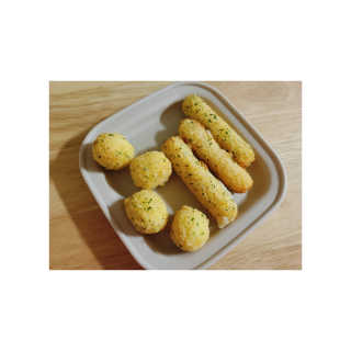 가치식탁 리얼치즈스틱, 리얼크림치즈볼 — 5점을 준 리뷰어가 2020년 10월 올린 사용 사진