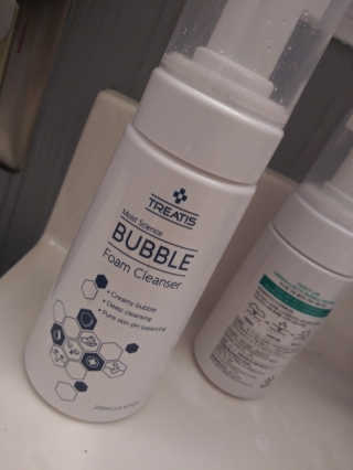 트리티스 [TREATIS] Bubble Foam Cleanser 200ml — 4점을 준 리뷰어가 2021년 1월 올린 사용 사진