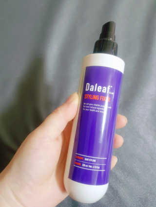 달리프 글램 스타일링 픽서 200ml — 5점을 준 리뷰어가 2020년 8월 올린 사용 사진