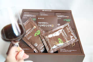서울약사신협 약사신협_산삼배양근 진액_70ml x 30포 — 5점을 준 리뷰어가 2020년 9월 올린 사용 사진