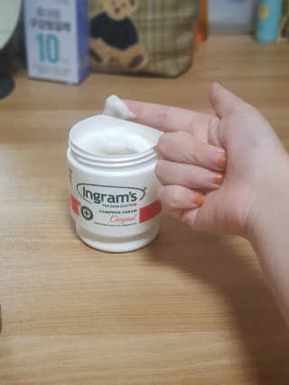 인그람스 캠퍼 크림 오리지널 300ml — 5점을 준 리뷰어가 2020년 4월 올린 사용 사진