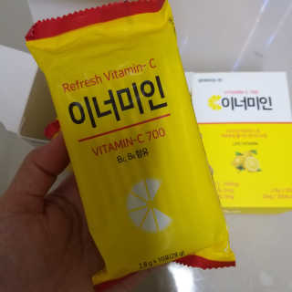 이너미인 VITAMIN-C 700 — 5점을 준 리뷰어가 2020년 9월 올린 사용 사진