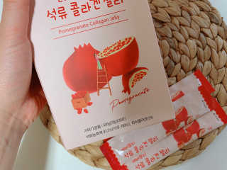 365더건강 에버뷰티 석류콜라겐 젤리 — 5점을 준 리뷰어가 2020년 7월 올린 사용 사진
