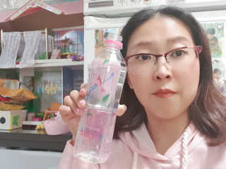 아쿠아스 플레이버워터 ★[아쿠아스] 복숭아 플레이버워터 1BOX 20개입★ — 5점을 준 리뷰어가 2020년 4월 올린 사용 사진