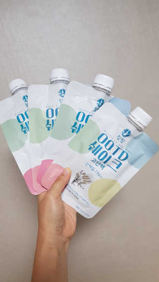 [꾸콤] 참참 OOTD쉐이크 고단백 일주일세트 50g x 5 — 5점을 준 리뷰어가 2020년 9월 올린 사용 사진