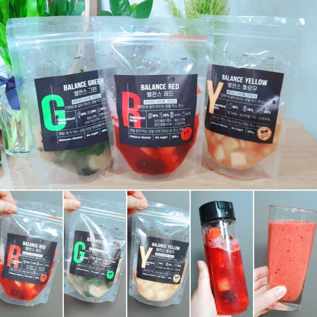 밸런스주스키트 5종 리뷰 사진