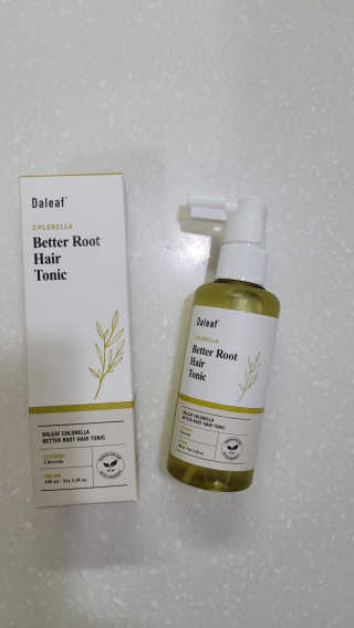 달리프 클로렐라 베러 루트 헤어토닉 100ml — 5점을 준 리뷰어가 2020년 10월 올린 사용 사진