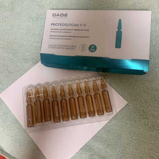 바베 BABE 바베 프로테오글리칸 F+F 앰플 솔루션 — 4.5점을 준 리뷰어가 2020년 8월 올린 사용 사진