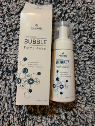 트리티스 [TREATIS] Bubble Foam Cleanser 200ml — 5점을 준 리뷰어가 2020년 10월 올린 사용 사진