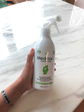 Medilox 메디록스 살균소독제_3종 500ml [택 1] — 4.5점을 준 리뷰어가 2020년 8월 올린 사용 사진