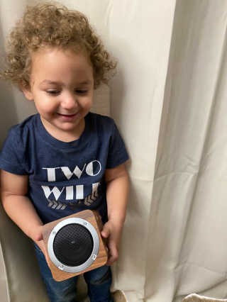 SEVIZ MINI10W 레트로 블루투스 스피커 — 5점을 준 리뷰어가 2020년 10월 올린 사용 사진