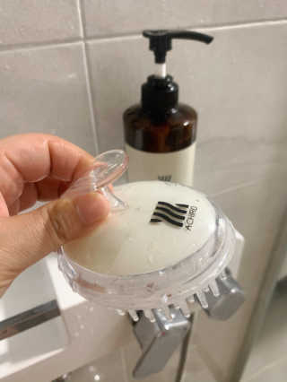 에이처드 유산균 탈모 샴푸 500ml — 5점을 준 리뷰어가 2020년 9월 올린 사용 사진