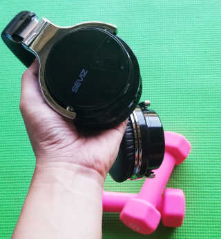 SEVIZ Bluetooth Headphones 10 3color — 5점을 준 리뷰어가 2020년 8월 올린 사용 사진