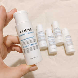 코에나샴푸 자연유래 식물성 코에나 샴푸 50ml — 5점을 준 리뷰어가 2020년 4월 올린 사용 사진