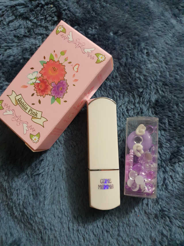 꼬메맘마 네이처 달리아핑크 립컬러 리뷰 사진