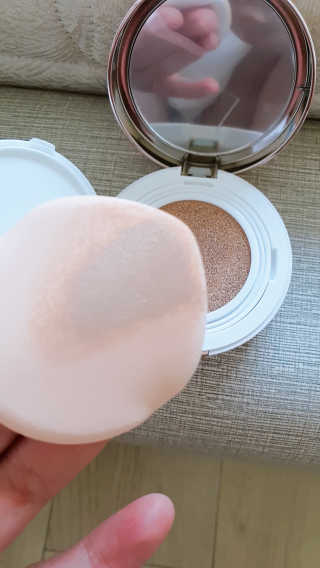 디어벨르 크림쿠션 DEAR BELLE CREAM COUSION — 5점을 준 리뷰어가 2020년 7월 올린 사용 사진