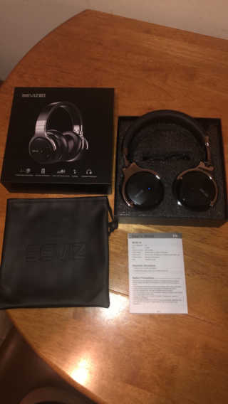 SEVIZ Bluetooth Headphones 10 3color — 5점을 준 리뷰어가 2020년 10월 올린 사용 사진