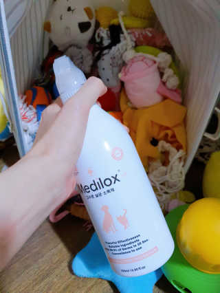 Medilox 메디록스 살균소독제_3종 500ml [택 1] — 4.5점을 준 리뷰어가 2020년 9월 올린 사용 사진