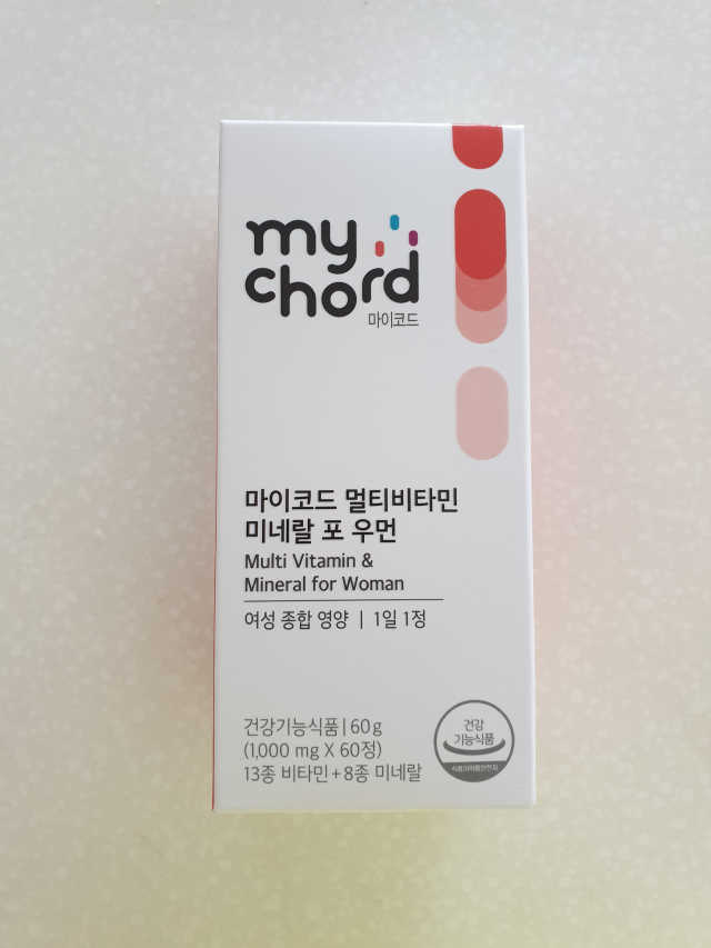 마이코드 멀티비타민미네랄 포 우먼 리뷰 사진