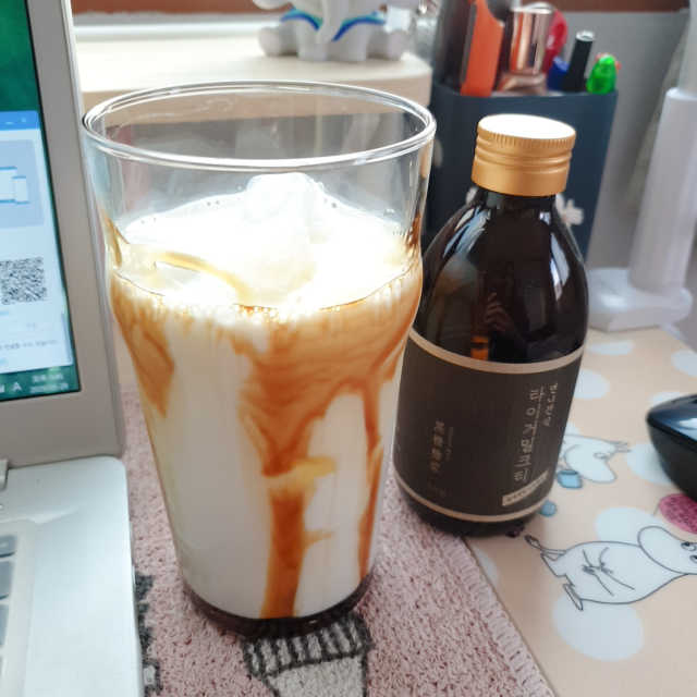 언니간식타이거밀크티 리뷰 사진
