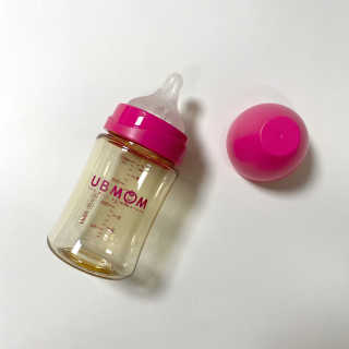 유비맘 PPSU 젖병 노꼭지_200ml_컬러 랜덤 발송 — 5점을 준 리뷰어가 2020년 9월 올린 사용 사진