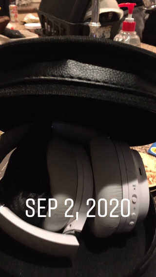 SEVIZ 블루투스 헤드폰 11 2color — 5점을 준 리뷰어가 2020년 9월 올린 사용 사진